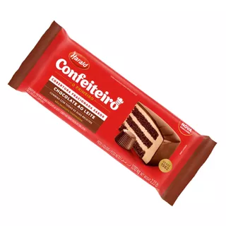 Chocolate Barra Ao Leite Confeiteiro Cobertura 1,010Kg Harald