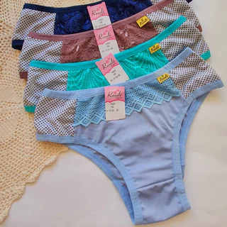 Kit com 10 Calcinha estilo Tanga Ana microfibra linha lingerie Premium!