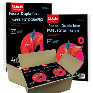 Papel Fotográfico Dupla face Foto 230g A4 Matte Fosco Resistente a Água 200 Folhas