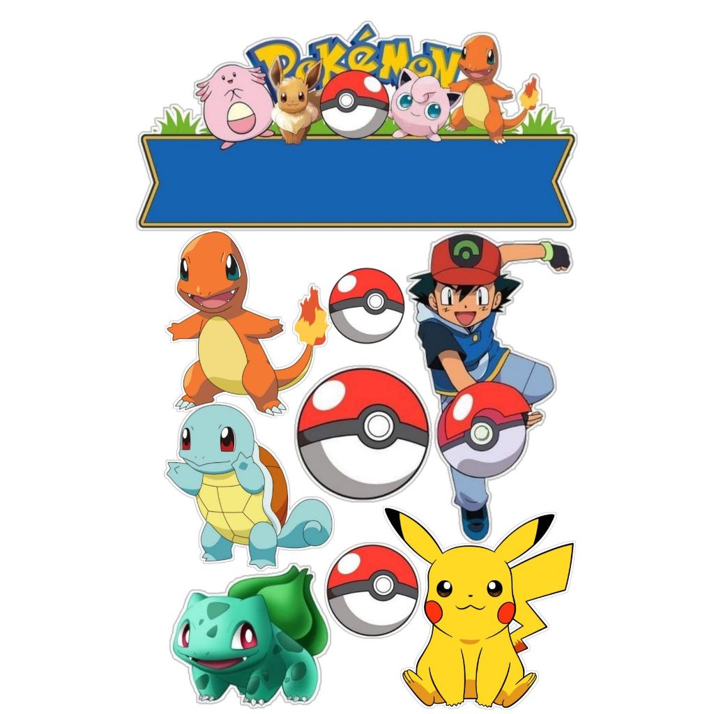 Topo de bolo Personalizado (sem recorte)