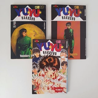 Mangá Yu Yu Hakusho 1ª série JBC (edições avulsas)