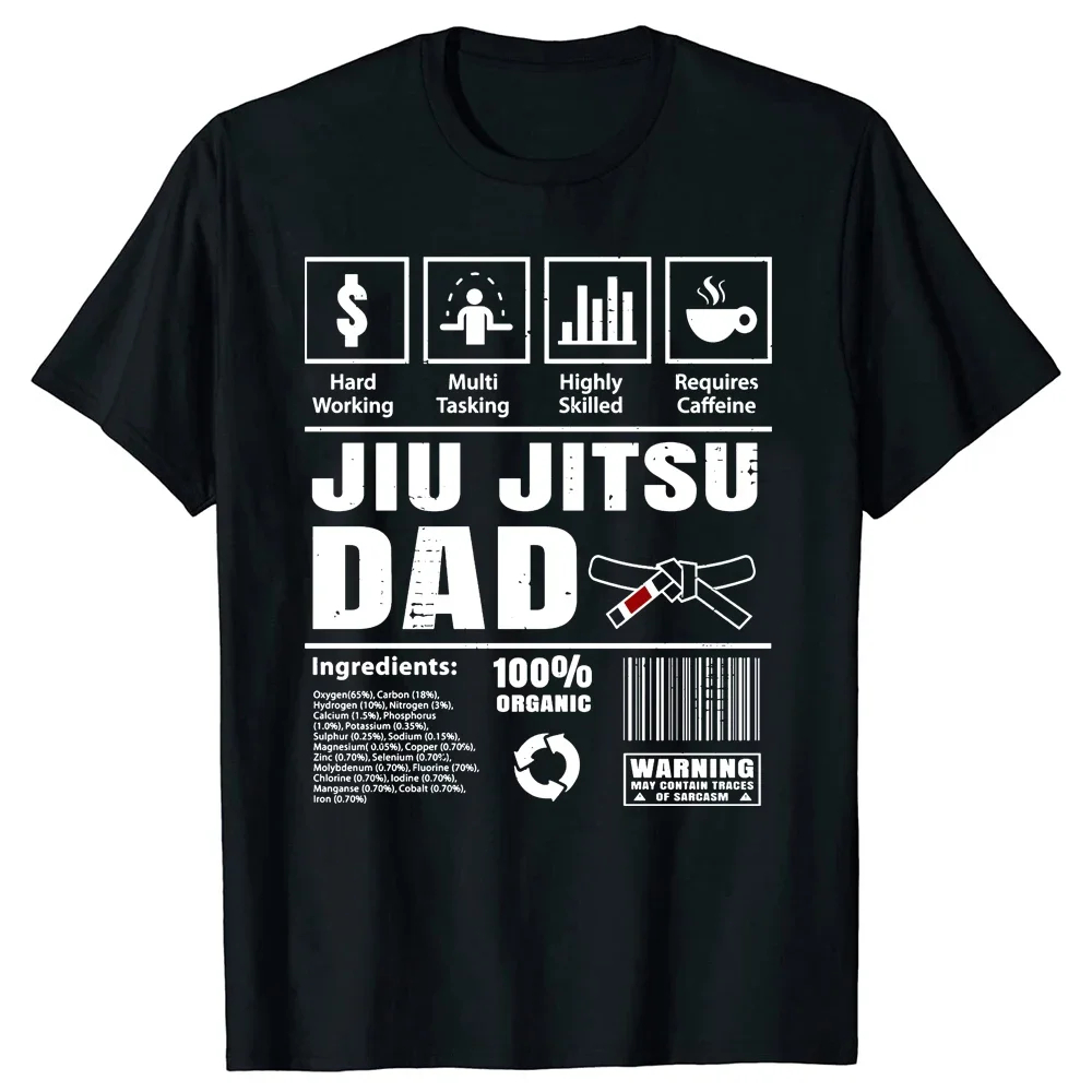 Camiseta Algodão Jiu Jitsu Dad Ingredients