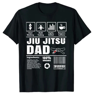 Camiseta Algodão Jiu Jitsu Dad Ingredients