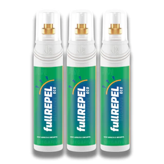 3 Repelentes De Mosquitos Fullrepel Com Icaridina Antidengue 100ml
