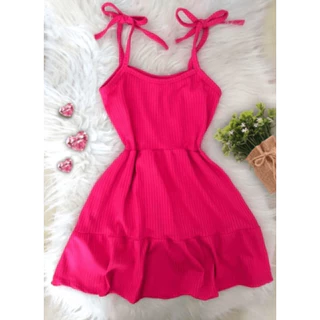 Kit 3 Vestido Infantil Menina Moda Criança Blogueira Tiktok