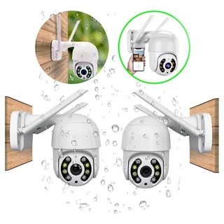 Kit 2 câmeras segurança Ip wi-fi À Prova D