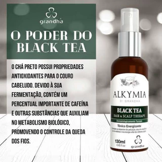 Tônico para Fortalecimento dos Fios Black Tea Grandha 130ml