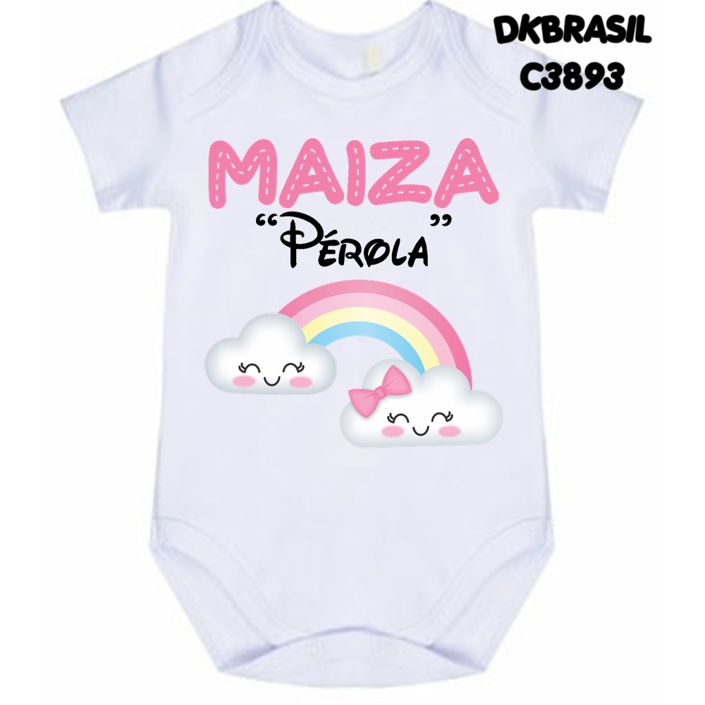 Body Arco iris Significado do nome Maiza C3893 Shopee Brasil