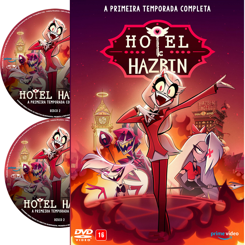 DVD SERIE Hotel Hazbin 1ª Temporada Completa desenho | Shopee Brasil