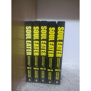 Mangás Soul Eater Perfect Edition Vol. 1 ao 5 AVULSOS (LEIA A DESCRIÇÃO)