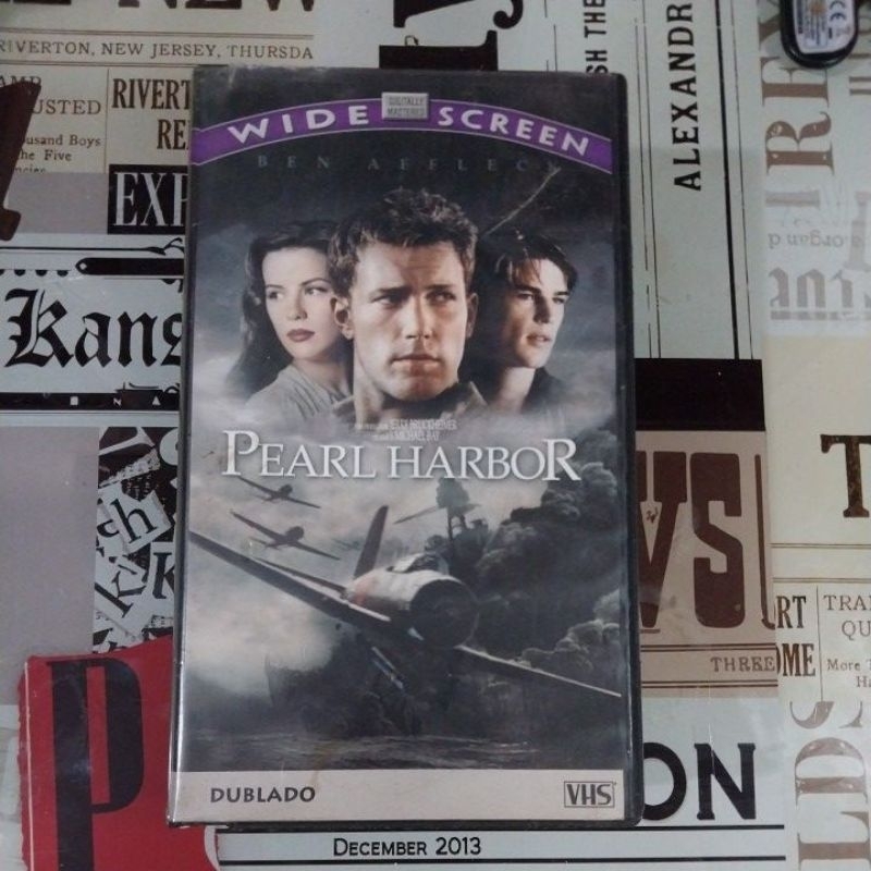 Filme Pearl Harbor partes 1 e 2 (dublado / legendado) Fita Cassete VHS Touchstone