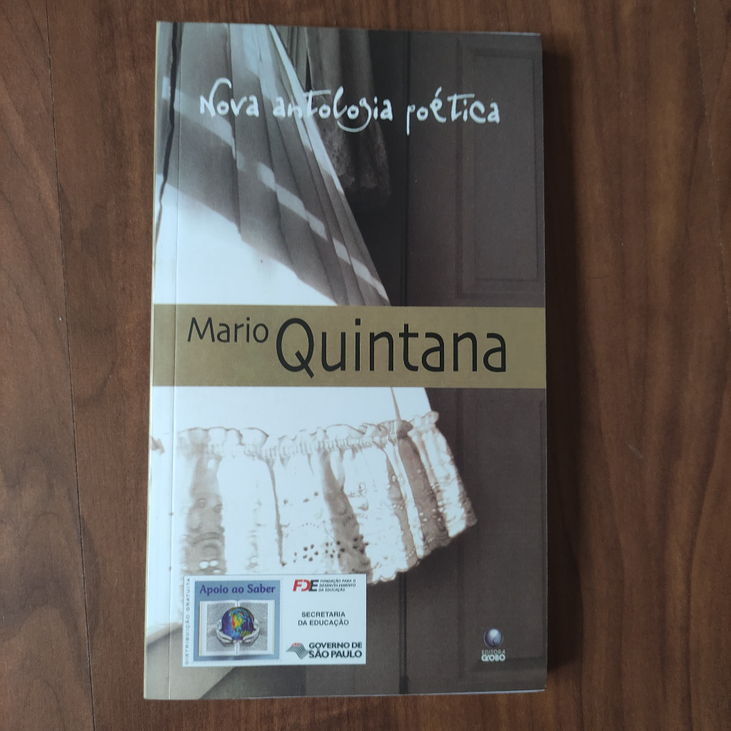 Livro “Nova Antologia Poética” – Mário Quintana | Shopee Brasil