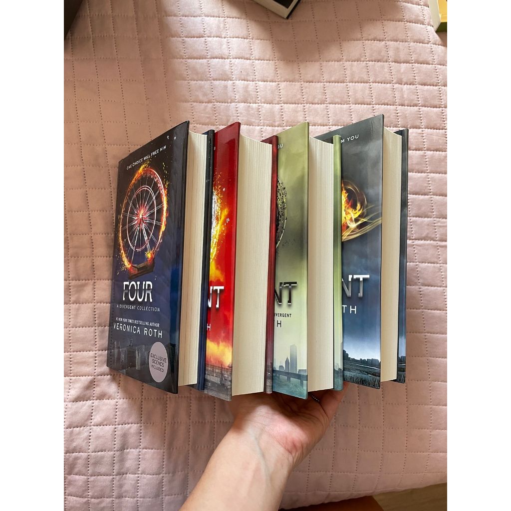 Box Divergente - Veronica Roth, em inglês, capa dura, com Box Divergente - Veronica Roth, em inglês, capa dura, com