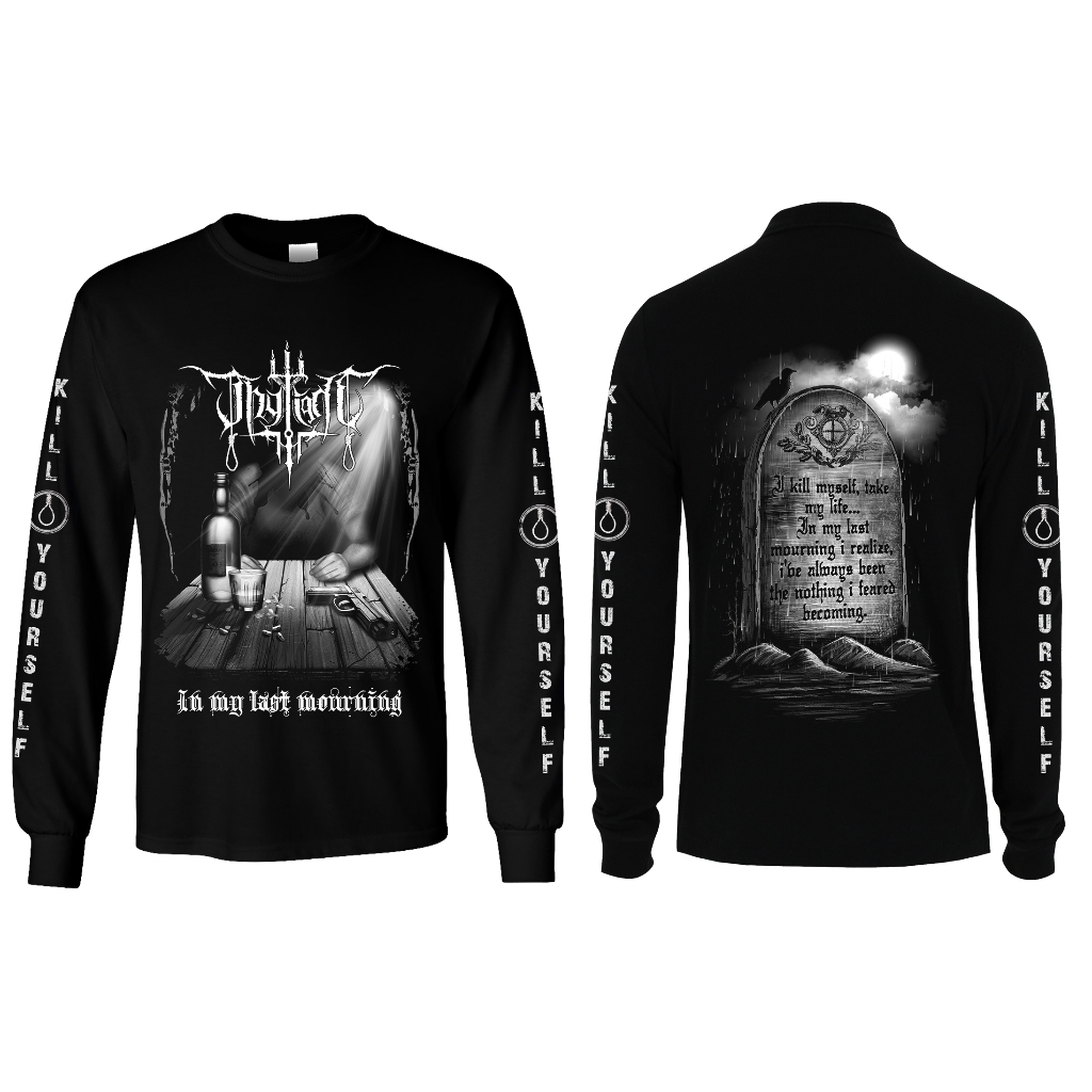 Manga longa Thy light In my last mourning | Shopee Brasil