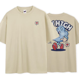 Camiseta Oversized Sky Hi Watch The Clouds They Will Teach You Abou The World Of Form T-Shirt
