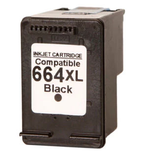 Cartucho De Tinta Compatível c/ 664xl preto 18 ml Deskjet Ink Advantage 2676 2136 3636 3836 4536