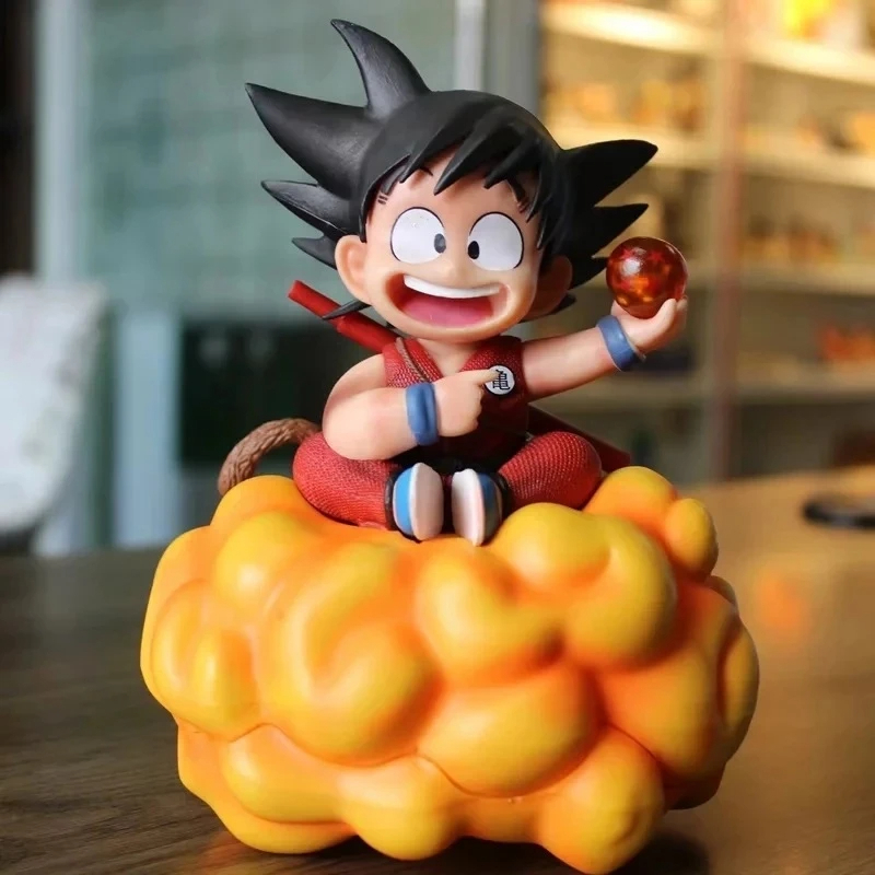 GOKU Nuvem Voadora 10cm Boneco Action Figure dragonball z gt super Colecionavel Esfera do dragão enfeite decoração geek gamer