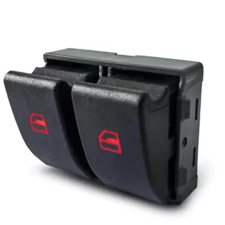 Botão Interruptor Vidro Elétrico Gol G4 G5 G6 G7 Fox Voyage Saveiro Duplo Clik Esquerdo Motorista em Oferta na Shopee