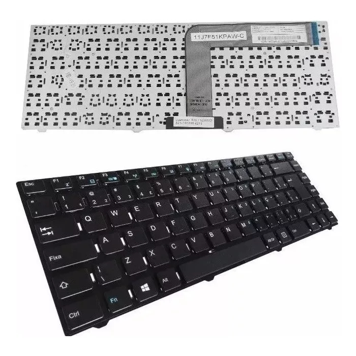 Teclado Cce Ultra Thin U25 U25l U45w N325 N345 / Lenovo Lnv L40 30 L40-30 L4030 L40-70 L4070 abnt2 br "ç"