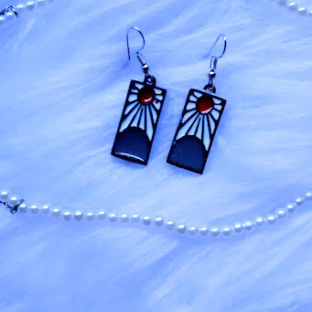 Brinco Tanjiro Hanafuda Pequeno - Anime Demon Slayer: Kimetsu no Yaba - Geek