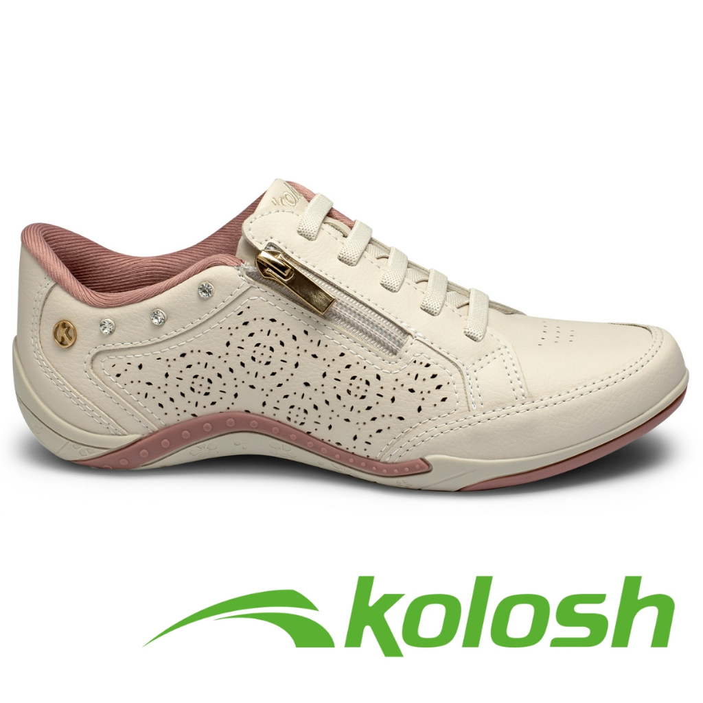 Tenis Kolosh Original Feminino Casual Sapatenis Conforto Calce