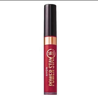 Batom líquido Power Stay Vermelho Escarlate Avon