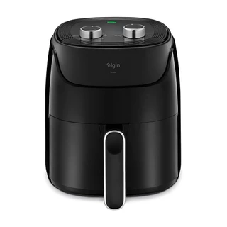 Fritadeira Elétrica Elgin Air Fácil AFG41 4L 1400w Sem Óleo Preto 110v