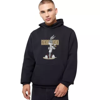 Moletom Blusa De Frio Canguru Com Capuz Estampa Perna Longa Masculina Feminina Casaco Flanelado Algodão Casual