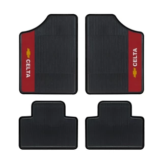 Tapete Pvc Vermelho Para Todos Os Carros Chevrolet / Diversos Modelos