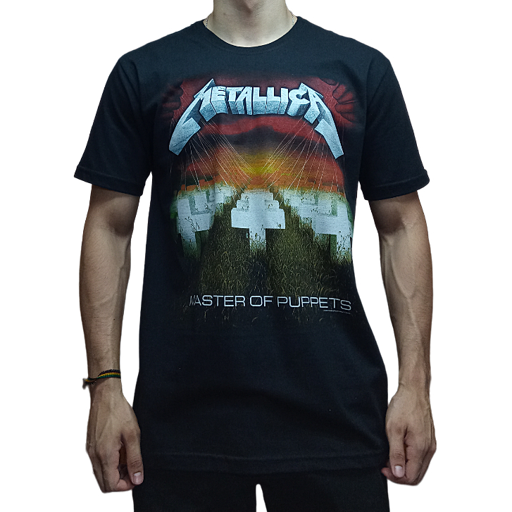 Camiseta metallica master of puppets sale