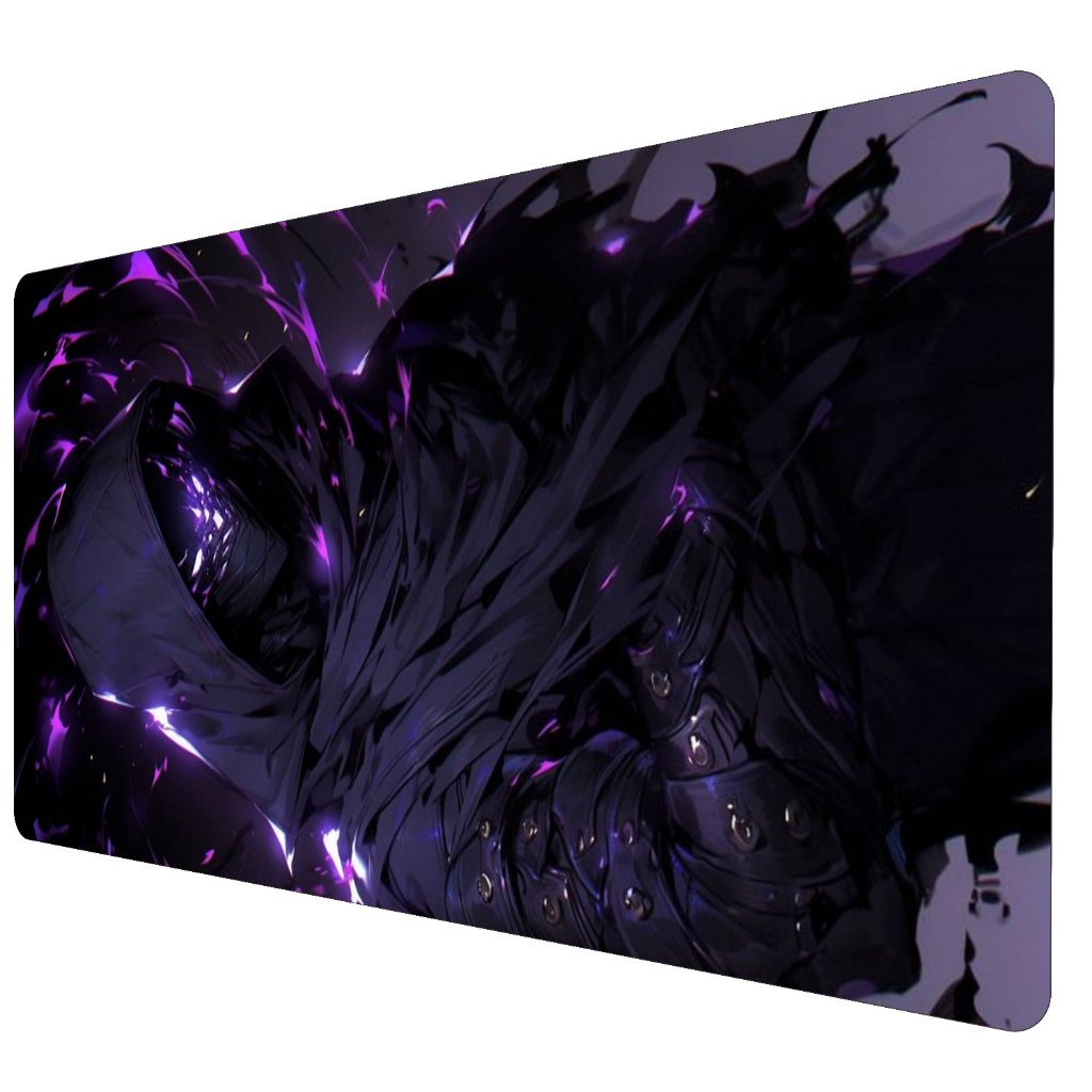 Mouse Pad Gamer Speed Extra Grande 120x60cm Diversas Estampas Anime, Bussola, Caveira, Lua, Ninja, Ronin e Sol