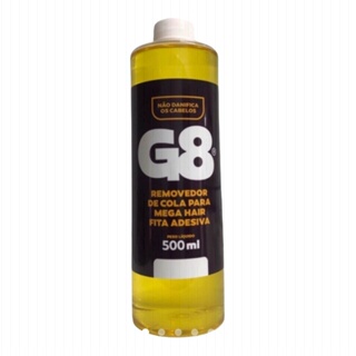 Removedor de Fita Adesiva Mega Hair e Proteses G8 120ml e 500ml