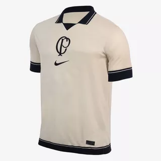 Camisa do Corinthians Creme 2023 2024 - Camiseta de Time Tailandesa