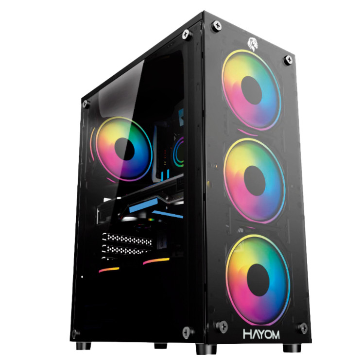 Gabinete Gamer | Vidro Temperado C/ 4 Fans I Rgb