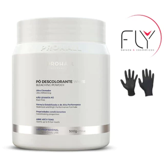 Prohall Po Descolorante White Ultra Clareador 500g
