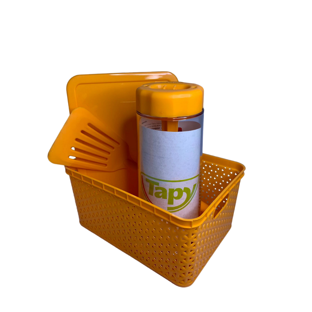 Kit Tapioqueira Tapy + Espátula + Caixa - Laranja | Shopee Brasil