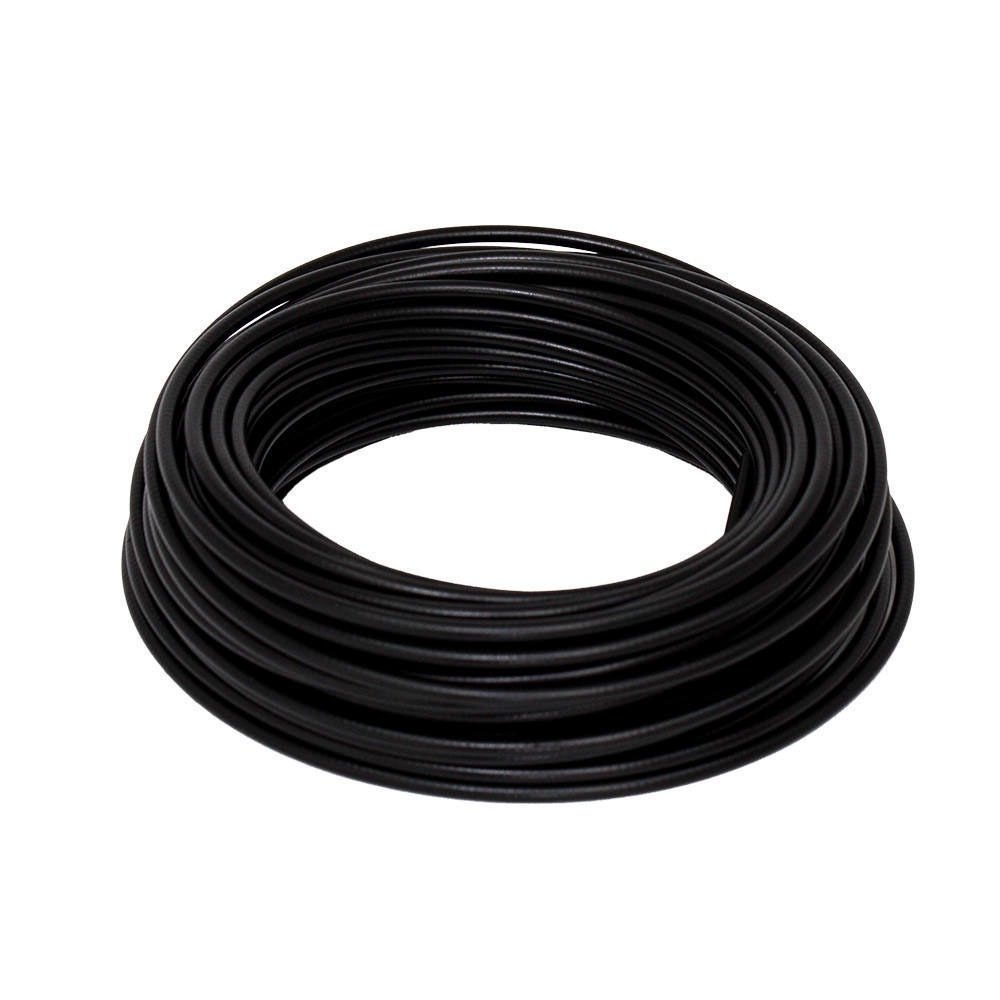 Conduite Cabo Freio 4.7 mm Com Teflon Bike Preto 20mt