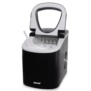 MÁQUINA DE GELO AMVOX AMG 113 1400W 6-13 min RÁPIDO PREPARO 110V