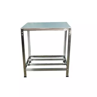 Mesa 80x60 cm 100% Inox