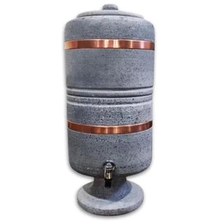 Filtro De Água De Pedra Sabão Torneira E Vela Completo 8 litros