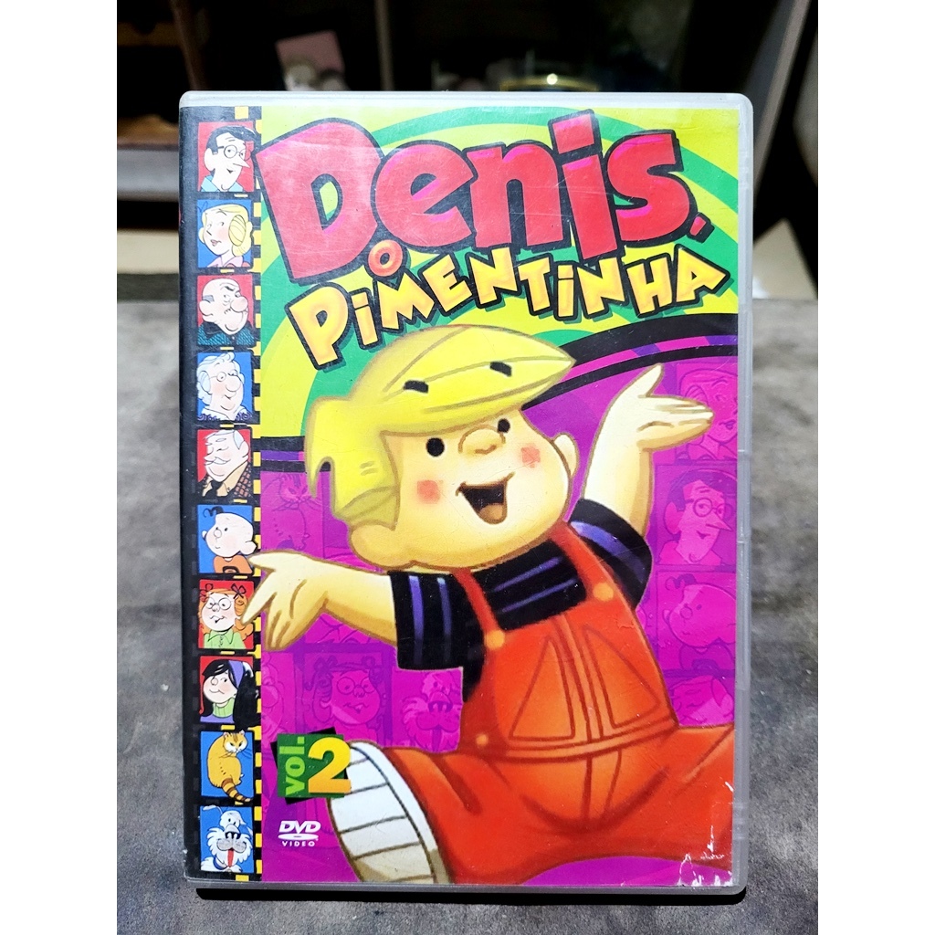 DENNIS O PIMENTINHA DESENHO ANIMADO DVD ORIGINAL USADO ANTIGO | Shopee ...