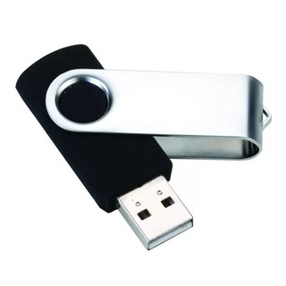 Pen Drive Giratório Preto (PROMOÇÃO!)