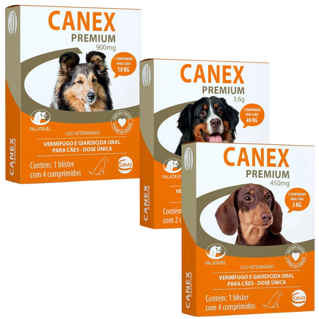 Vermifugo Canex Premium ceva Para Cães todos os modelos dentro do ...
