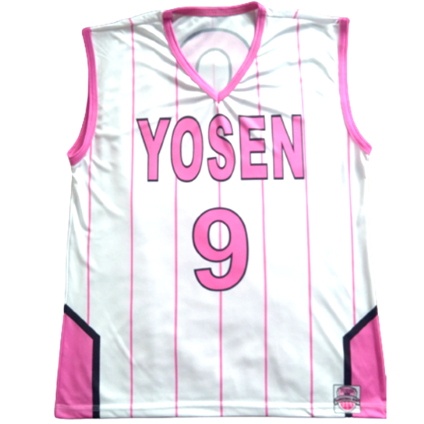 Camisa Kuroko no Basket - Regata / Uniforme Cosplay - Yosen / Murasakibara