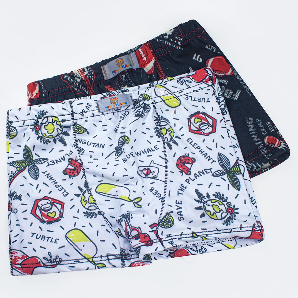 kit 5 cuecas boxer masculino infantil shortinho menino moda intima