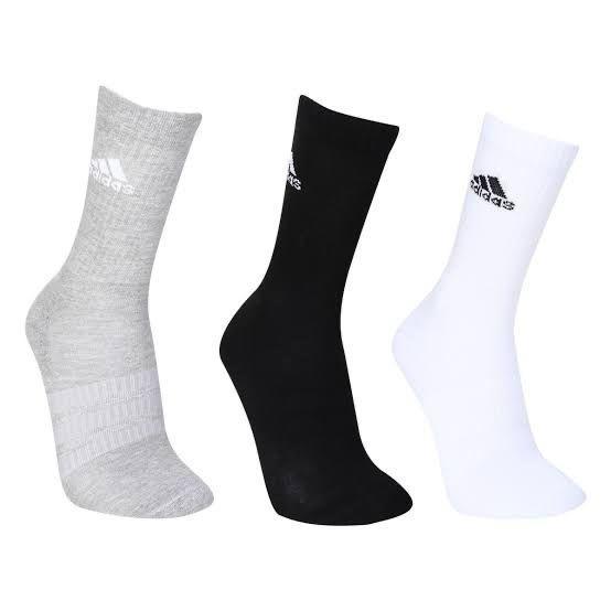 3 PARES MEIA CANO ALTO ESPORTIVA PREMIUM P/ ACADEMIA FUTEBOL ESPORTES UNISSEX
