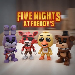 Funko Pop Five Nights at Freddy's PERSONALIZADO 3D