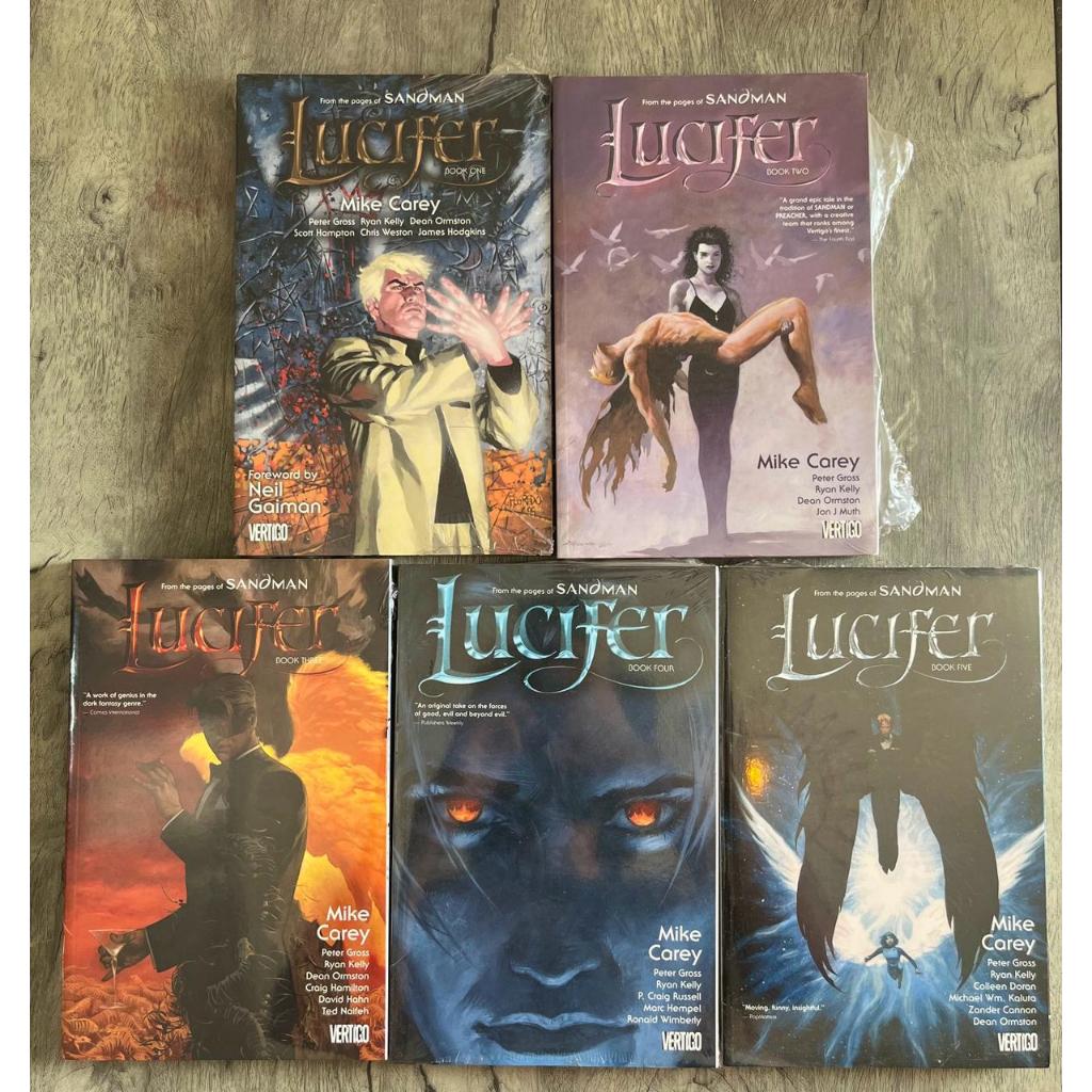 Lucifer - Vol.1 ao 5 (Novo/Lacrado) HQ Coleção Completa VERTIGO em
