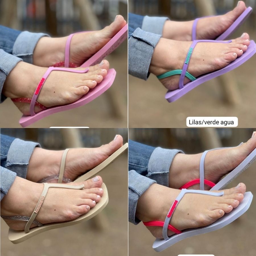 Chinelo Havaiana Feminina Sandalia Havana Feminino Rasteirinha ...