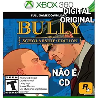 Bully Scholarship Editions Xbox 360